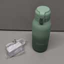 Momcozy Portable Milk Warmer for Travel  Dual Heating Modes for Breast Milk & Water, Portable Bottle Warmer with Fast Heating & Long Battery Life, 17 Ounces Large Capacity to Meet Your All-Day Needs (Green)