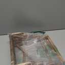 Emfogo Bracelet Holder, 4 Tier Bracelet Organizer Storage for Bracelets Bangles Watch Scrunchies, Rustic Wood Jewelry Organizer Display for Home, Vendors, Craft Shows and Store(Rustic Brown)