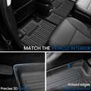 Floor Mats for Hyundai Palisade Hybrid 2026 7&8 Seat w/Cargo Mat | Full Protection Mat Set with Cargo Liner, All Weather TPE, Non Slip & Odorless & Scratch Proof, Palisade Hybrid Accessories