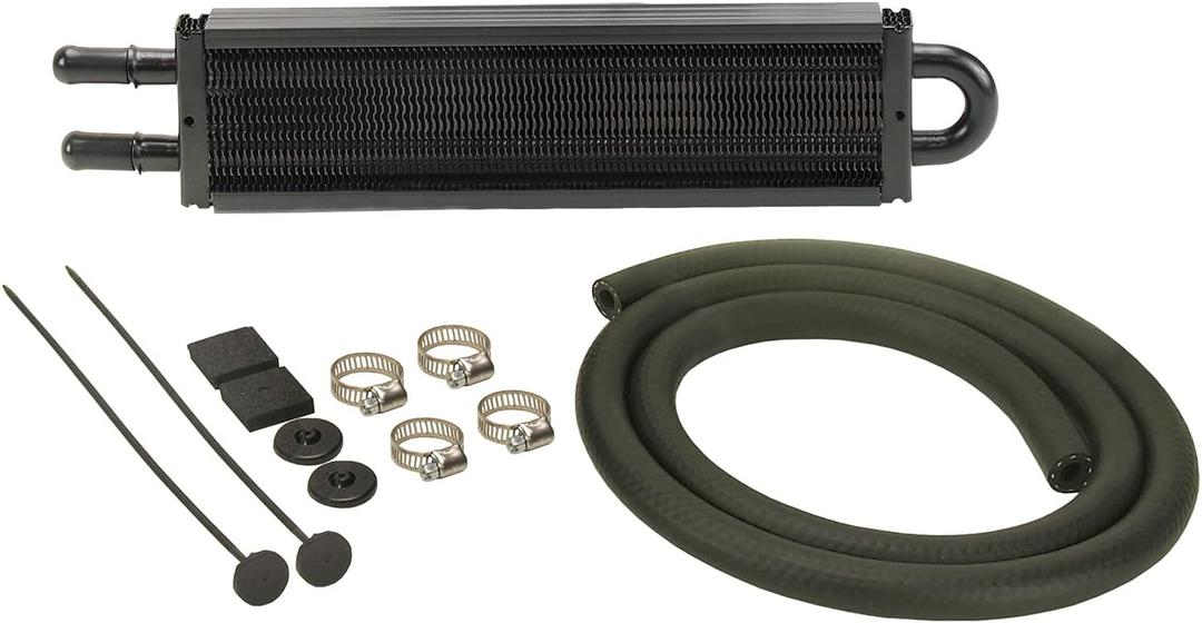Derale 13200 Power Steering Cooler Kit, Black