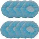 100 pcs (Blue) Disposable Bouffant Caps, Spun-Bounded Poly, Hair Head Cover Net, Non-Woven, Labs, Nurse, Tattoo, (21 INCH)