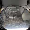 VooBang Black Round Bathroom Mirror, 24 inch Circle Wall Mounted Hanging Mirror with Simple Modern Circular Metal Frame for Hallway, Entryway, Living Room, Black Frame