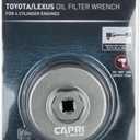 Capri Tools Forged Toyota Oil Filter Wrench, for Toyota/Lexus with 1.8L 4-Cylinder Engine