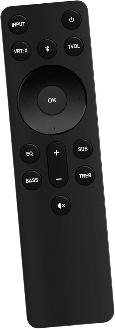 Replace Soundbar Remote Control Suits for VIZIO Home Theater Sound Bar SV200M-0808 SV210M-0808 SV210Y-0808 SV210D-0806 SV510M-0806 SV510X-0806 SL512X-0806 M512E-K6 M51a-H6 M51ax-J6 M512a-H6 ND213R