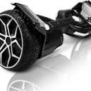 8.5 All Terrain Hover Board, Off Road Self Balancing Scooter with Bluetooth and LED Lights, UL2272 Safety Certified (Black)