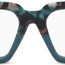 Peepers by PeeperSpecs Women's Take a Bow Oversized Square Blue Light Blocking Reading Glasses