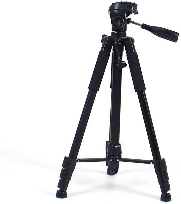 REFLEX CAMERA Travel Tripod – Lightweight Aluminum, 55 cm–170 cm Adjustable, 4 kg Capacity, 360° Pan Head, Bubble Level & Non-Slip Feet for DSLR/Mirrorless/Video Cameras