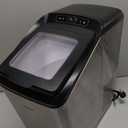 30 lb. UltraSonic Nugget Portable Countertop Ice Maker in Stainless Steel
