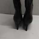 Easyfox Knee High Boots Women Pointed Toe Tall Boots 3 In Stiletto High Heel Long Boots Side Zipper Dress Knee High Boots (7, Black)