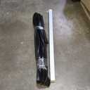 Jin&Bao Garage Door Bottom Seal with Pre-drilled Aluminum Track Retainer Base Kit, Heavy Duty U+O Ring Combination Weather Stripping Seals (16FT)