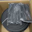 Kryonix Landscape Edging, Garden Edging 2 Inch Tall 40 FT Plastic Flexible with 40 Stakes for Gardens, Lawns, Landscaping, Flowerbeds