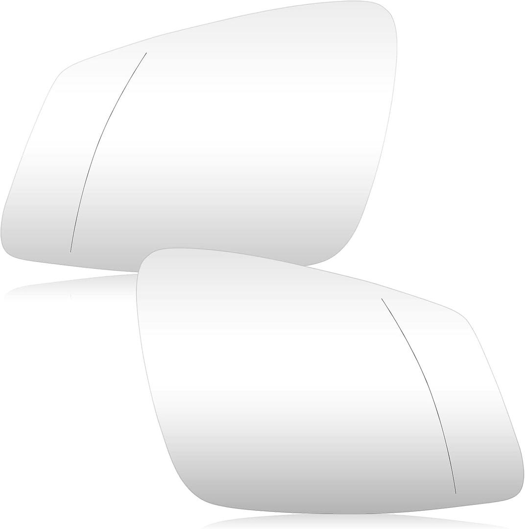 Passenger Left+Right Side Mirror Glass Replacement Compatible with BMW M2-M7 Series, F20 F22 F30 F32 F34 F36 F80 Models 435i 535i 550i Rearview Heated Convex Mirror Glass