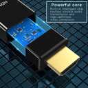 4K DisplayPort to HDMI Cable 6ft, One-Way Uni-Directional Transmission DP 1.2 to HDMI 1.4, Compatible with HP, ThinkPad, AMD, NVIDIA (DP to HDMI Only)
