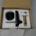 Keyless Entry Keypad Deadbolt - Digital & Mechanical Door Lock, Low Power Risk-Free (Black)