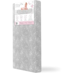 Dream On Me Snooze 2-in-1 Crib Mattress, Dual-Sided for Infants & Toddlers, Waterproof Cover, GREENGUARD Gold Certified, Fits Full Size Crib & Toddler Bed, 52 x 28 x 5