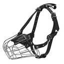 Viper Delta Metal Wire Basket Dog Muzzle, 3.5"(8.5cm) x 13.25"(34cm)