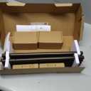 Bronze Curtain Rods 2 Pack, HOTOZON Curtain Rods for window 32 to 58 Inch, New Splicing Window Rod for Windows, 3/4 Inch Single Drapery Rod with Netted Finials