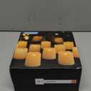 SHYMERY Flameless Votive Candles,50 Pack Flickering Electric Fake Battery Operated LED Candles,200+Hour Long Lasting LED Tea Lights for Wedding,Halloween,Christmas,Party and Holiday Decoration (Warm White-50pcs)