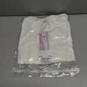 Womens Shirts Long Sleeve Cowl Neck Tops Basic Dressy Casual Sweatshirts Loose Fit Sweater Fall Fashion Trendy 2024 Blouse (White, L)