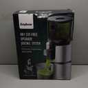 Anybear Cold Press Juicer with 4.9" Large Feed Chute, 350W Masticating Juicer Machines with Dual Slow-Squeezing Technology for Whole Fruits & Veggies with High Yield | BPA-Free Tritan | Juice Recipes