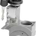 Ignition Lock Cylinder Switch & Lock Cylinder Housing, Compatible With 1998-2002 1500/2500/3500 Suburban, Chevy Express, Tahoe, GMC Savana, Yukon, Cadillac Escalade, Replaces# 924-893, 924-720