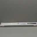 LazBlinds No-Drill Cordless Zebra Blinds - Dual Layer Light Filtering & Room Darkening, Free-Stop Lift, Easy Install, Day & Night Privacy with Valance for Window 28.5" W x 72" H, White