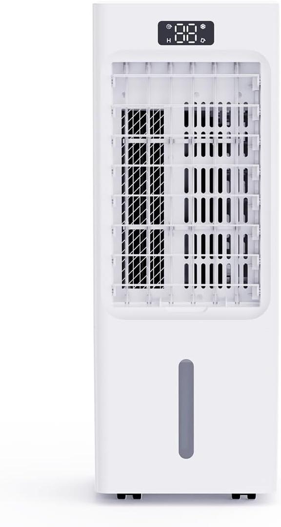 Portable Air Conditioner 4 in 1, Air Cooler with 6L Tank, 4 Modes 3 Speed, 60°Oscillation, 1-12H Timer, with Wheels, Remote Control, 4 Ice Packs, Portable, Quiet Portable Air Conditioner 4 in 1, Air Cooler with 6L Tank, 4 Modes 3 Speed, 60°Oscillation, 1-12H Timer, with Wheels, Remote Control, 4 Ice Packs, Portable, Quiet