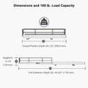 Pull Out Shelves - 8" W x 22" D Soft Close Pull Out Cabinet Organizer 1 Tier - Sliding Shelves with Shelf Liner - Heavy Duty Steel Wire Drawers for Kitchen Cabinets, Pantry, Bathroom