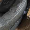 Cast Iron 2-Inch Weight Plates for Strength Training & Weightlifting, 50LBS total, Two Plate Set, 25lbs each