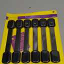 Bates- Child Safety Strap Locks, 6 Pack, Black Baby Cabinet Locks, Toilet Locks Baby Proof, Child Proof Drawer Locks, Cabinet Baby Locks for Cabinets, Child Proof Cabinet Locks, Drawer Child Locks