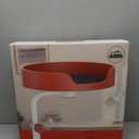 Clioran Cat Desk Bed Large Perch Nest with Teaser Easy Install,Space Saving Mount Design,Sturdy Frame,Removable Cushion,Clamp Desktop Attachment Hammock for Home Office,Side Table, (White and Red)