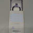 [CD Loop Compatible with MagSafe Invisible Ring Stand]Magnetic for iPhone 13 Pro Max Case, [Electroplated Bumper Non-Yellowing][Look as Bare iPhone]Slim Clear Case with Holder for Women Men Girls (Purple)