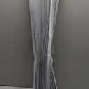 Redi Shade No Tools Original Arch Light Blocking Pleated Fabric Shade White, 72" W x 36" H