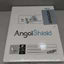 Angol Shiold Slow Close Wood Toilet Seat（Biscuit, Round 16.5''）