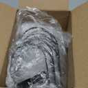 LINFIDITE 10 Pack Hat Rack Hanger Holder Organizer Closet Hanging Baseball Cap Display Storage Rack for Scarves Handbags Towels Clothes Ties Over Door Wall Mounted w Hanging Hook Black (Round Ring)