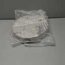 Crocon Wooden Round Ottoman Trays with Handles  Set of 2 Decorative Buddha Print Serving Trays for Kitchen Coffee Table Living Room and Home Dcor