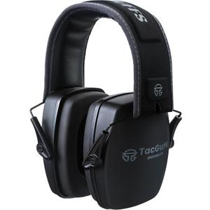 SHOTMUFFS A – Passive Shooting Ear Protection Earmuffs, NRR 25 dB, Gun Range Hearing Protection for Shooters, 3.94 inches x 4.72 inches x 5.12 inches
