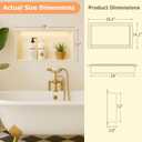 Suteck Shower Niche, 12"x24" Ready for Tile, Stainless Steel Recessed Shelf Niches for Showers, Single Niche for Bedroom, Living Room, Bathroom Storage