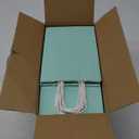 SUNEE Gift Bags with Handles 5.5x3.3x8, 100 Pcs Small Paper Gift Bags Bulk, 6 Pastel Color Kraft Paper Goodie Bags Bulk for Wedding, Birthday, Party Supplies, Christams and Celebrations (Macaron)