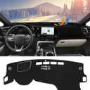 BIBLOZ Dash Cover for 2022-2025 2026 Lexus NX 250/ NX 350/ NX 350h/ NX 450h+ Accessories Black Flannel Dashboard Cover Mat Car Dashboard UV Sun