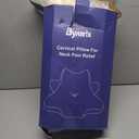 Reading Pillow for Lying, Leaning and Prone, Contour Memory Foam Pillow, Ergonomic Cervical Pillow for Neck and Shoulder Pain Relief, Bed Pillow Beige