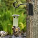 Plant Hanger Outdoor(6 Inch/2 Pack) Heavy Duty Hanging Plant Bracket for Hanging Plants Outside, Plant Wall Hooks for Bird Feeders, Wind Chimes, Flower Baskets