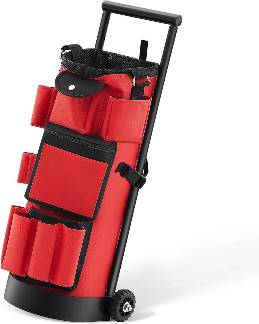 Air Acetylene Torch Kit Rolling Tote Bag, Compatible with 0386-0579, Brazing Torch Kit Tool Bag with Upgrade for B Tanks (Without Tanks), B Tank Carrier, Air Fuel, Acetylene