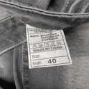JUNBAOSS Men's Wide-Leg Baggy Flex Jeans Relaxed Loose Fit Long Denim Pants 40, Grey