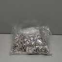 Whaline 25Pcs Christmas Natural Pine Cones Bulk Rustic Snow Pinecones with String Pine Cone Pendant Winter Holiday Hanging Ornament for Xmas Tree Gift Tag Party Decoration, 1.6-2 Inch