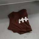 Petitebella Rugby Print Puppy Dog Shirt (Brown, Large)