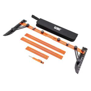Stair Tread Template Tool - Upgrade Stair Tread Tool Jig, Shelf Layout Tool & Stair Tread Template Tool Jig, Stair Measuring Tool Jig, Stair Scribe Tool for Stair Measurement Tool