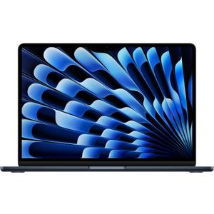 Apple 2025 MacBook Air 13-inch Laptop with M4 chip: Built for Apple Intelligence, 13.6-inch Liquid Retina Display, 16GB Unified Memory, 256GB SSD Storage, 12MP Center Stage Camera, Touch ID; Midnight