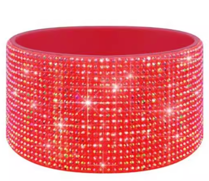 Glitter Silicone Boot, Diamond Water Bottle Protective Boots Shining Anti Slip Cup