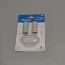 Dr. Brown's 100% Silicone Baby Finger Toothbrush and Toothpaste Set, 2-Pack Toothbrush & Infant-to-Toddler Training Toothbrush, Soft for Baby's First Teeth, Giraffe, 0-3 Years (2 Pack, Gray & Light Green)